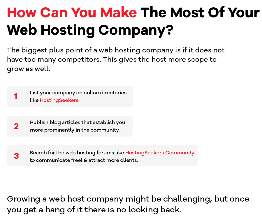 choosing a web hosting tips