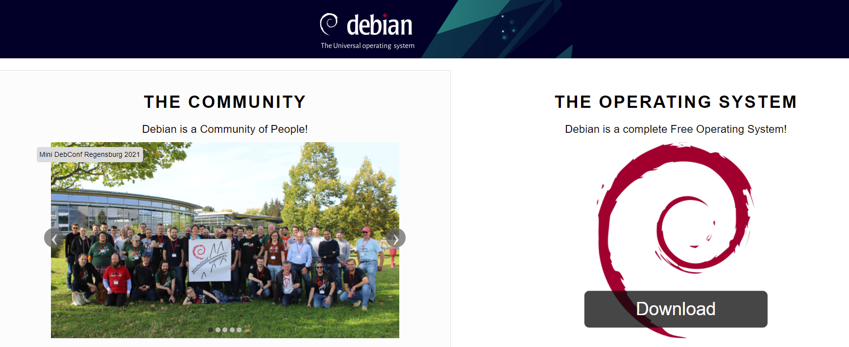 debian - centos alternatives