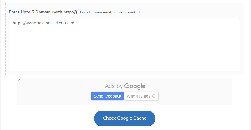 google cache