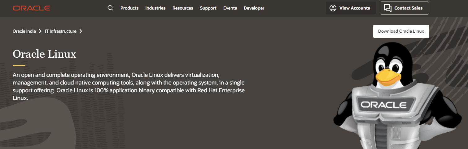 oracle - centos alternatives