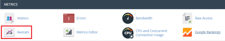 cpanel - AWStats