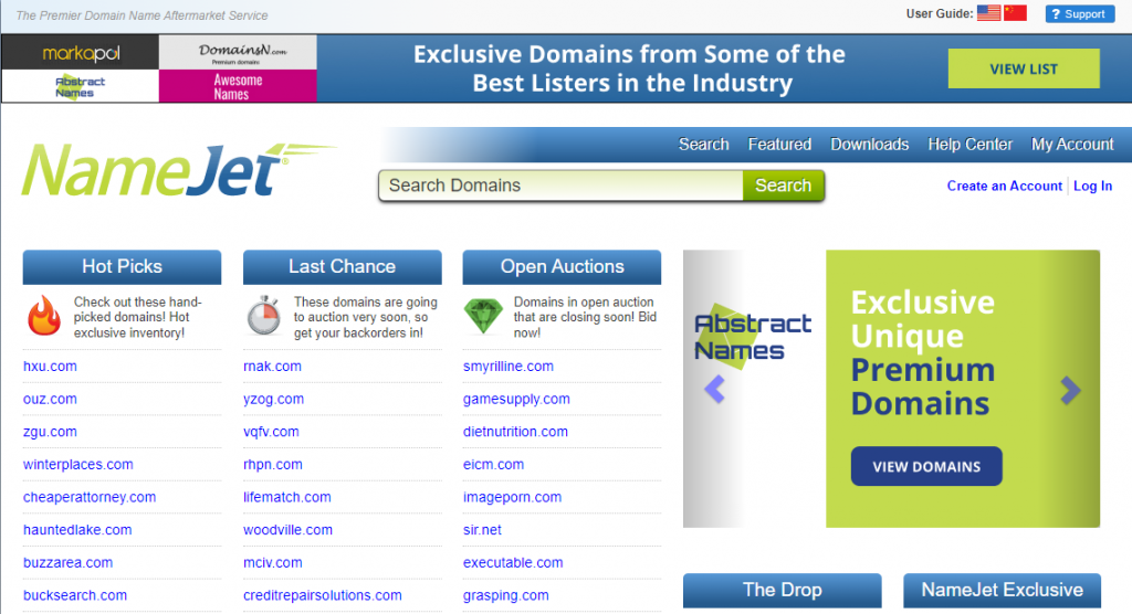 Expired Domain Names