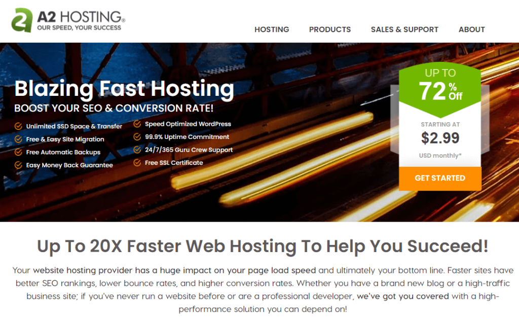 A2 Hosting - Email Hosting for small business