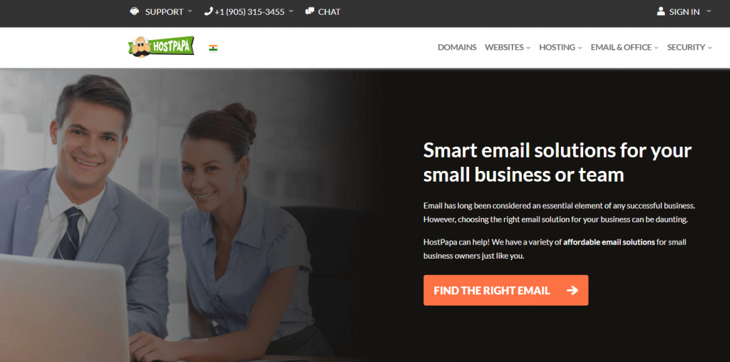 hostpapa - Email Hosting for small business