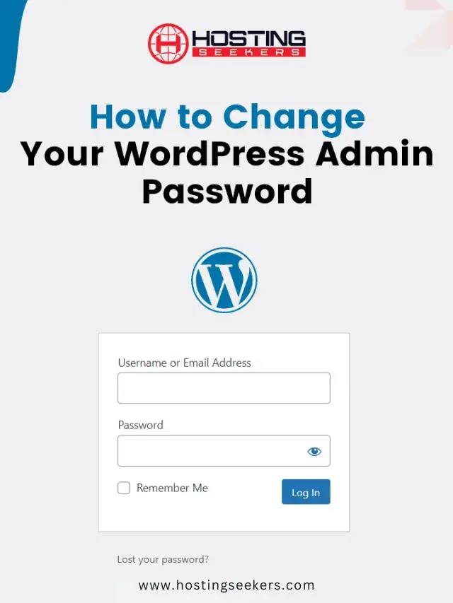 wordpress admin page default password
