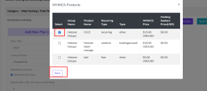 HostingSeekers WHMCS Module