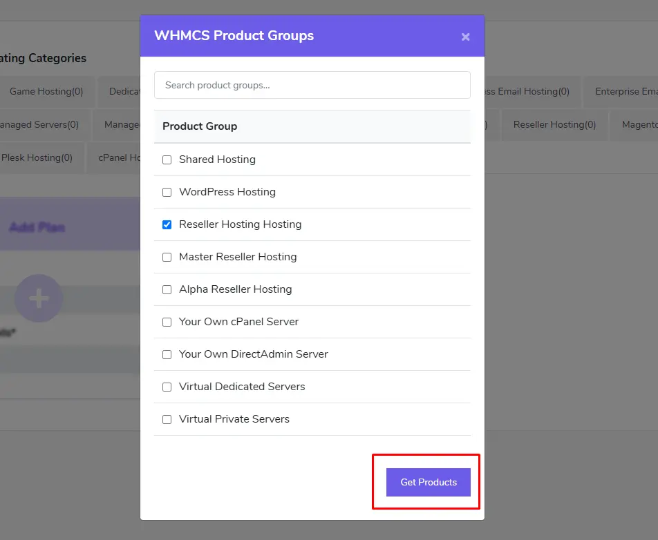 sync your WHMCS