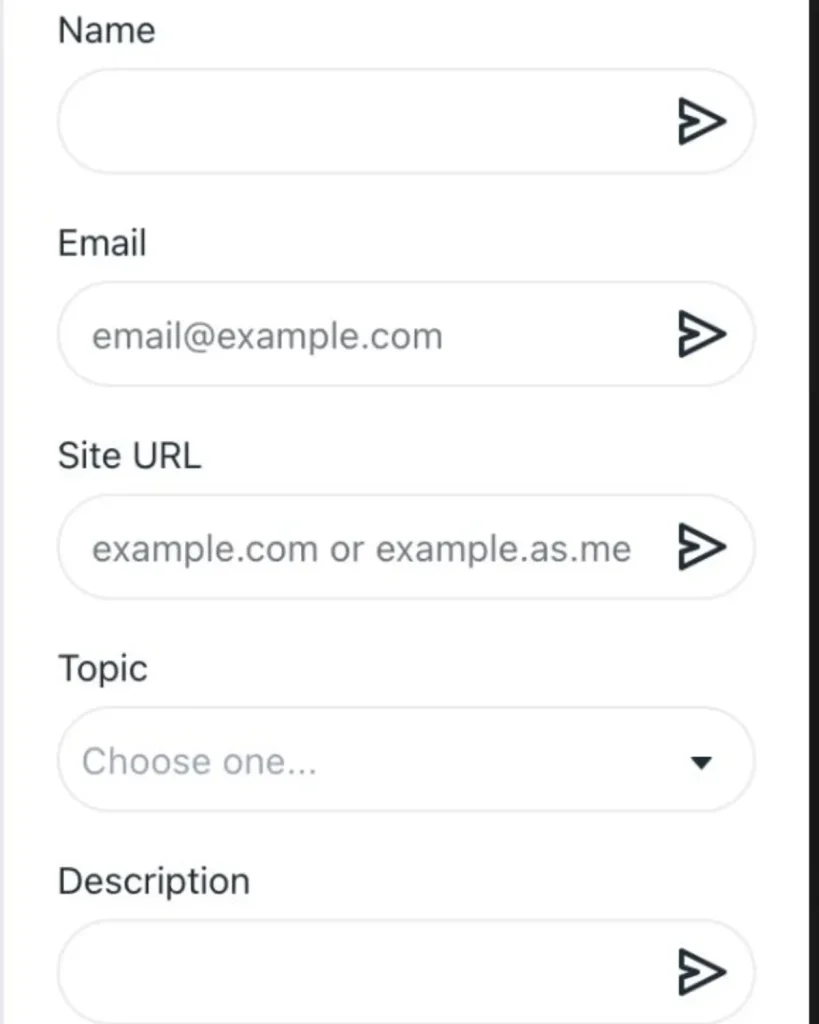 Fill in the form and their team will contact you via email. 