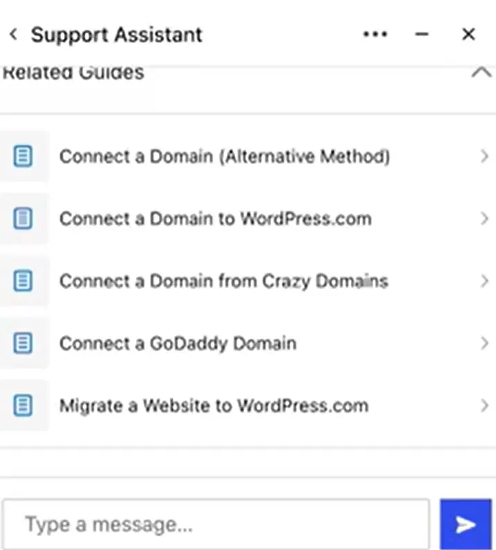 Connect with Support