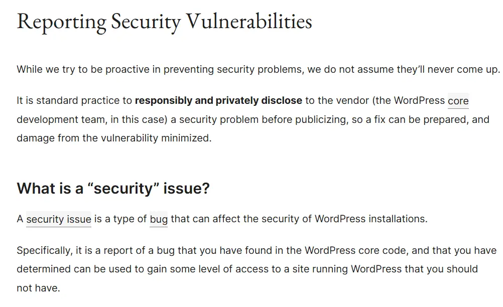 WordPress customer support 