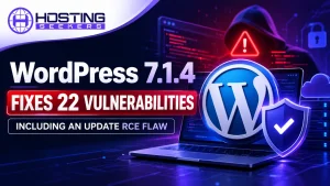 WordPress 7.1.4 Fixes 22 Vulnerabilities, Including an Update RCE Flaw