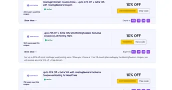 Hosting Seeker Coupon