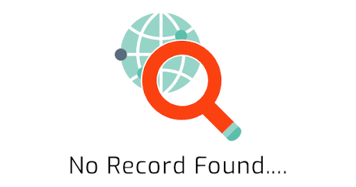 No records found