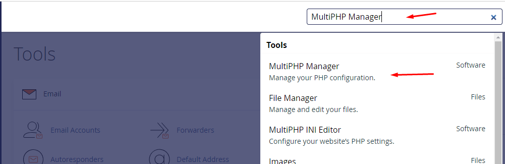 multi search manger