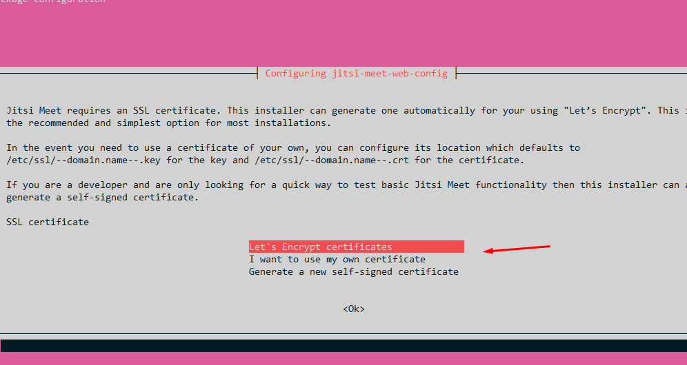 Jitsi Meet on Ubuntu